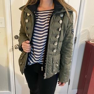 Bogner Military inspired ski jacket